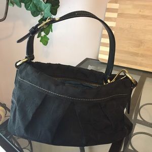 Authentic black  Coach purse